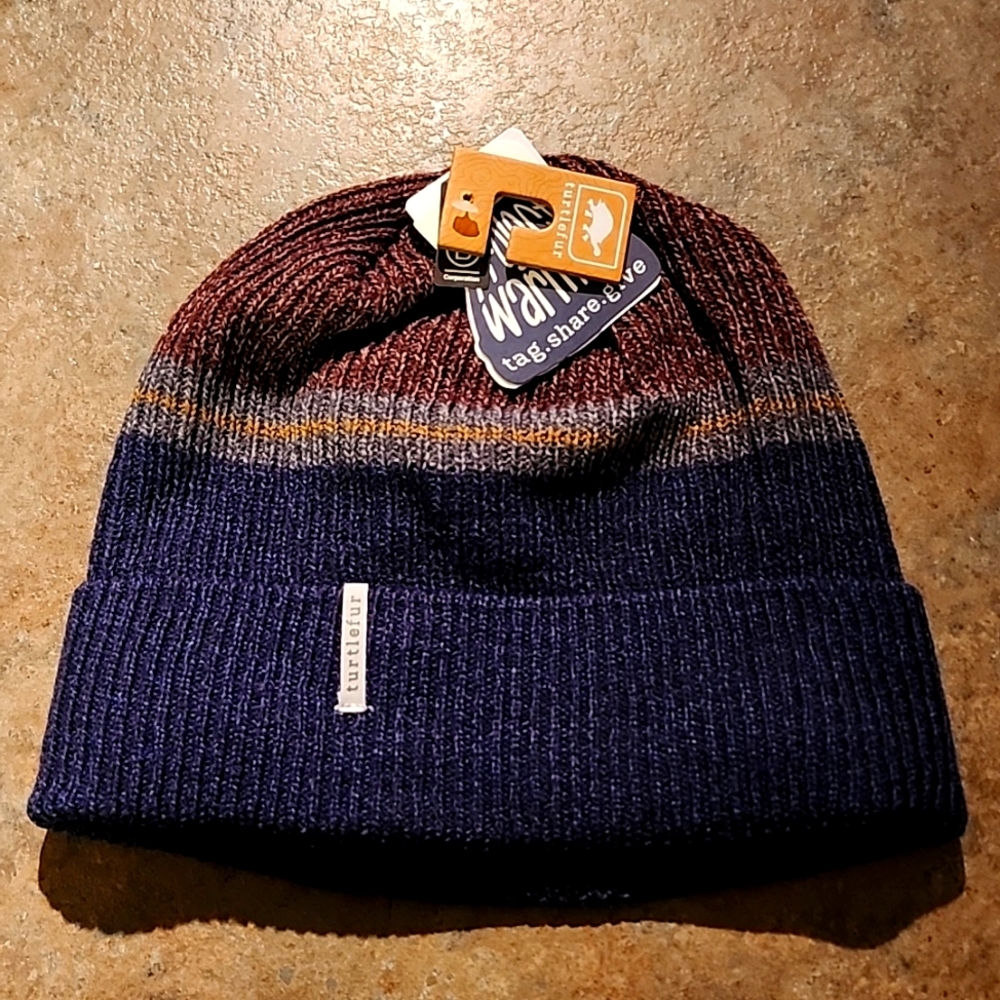 Turtlefur NWT Wool Blend Fleece Lined Beanie